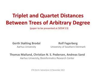 Triplet and Quartet Distances Between Trees of Arbitrary Degree