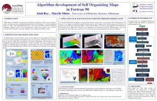 Algorithm development of Self Organizing Maps in Fortran 90
