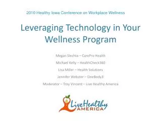 Leveraging Technology in Your Wellness Program