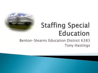 Staffing Special Education