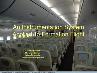 An Instrumentation System Applied To Formation Flight