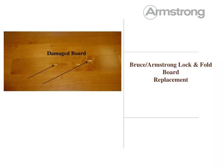 bruce armstrong lock fold board replacement