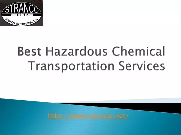 best hazardous chemical transportation services