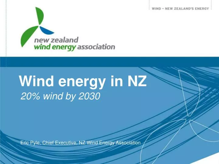 wind energy in nz