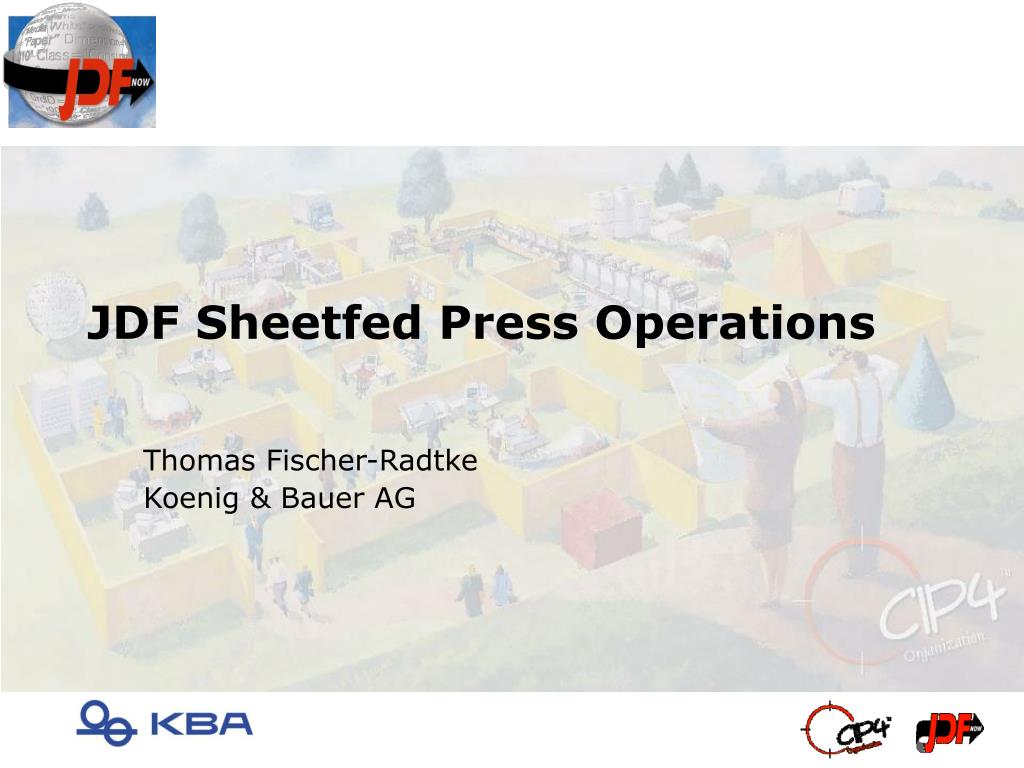 PPT - JDF Sheetfed Press Operations PowerPoint Presentation, free ...