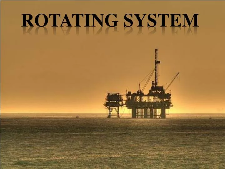 rotating system