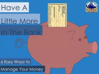 6 Easy Ways to Manage Your Money