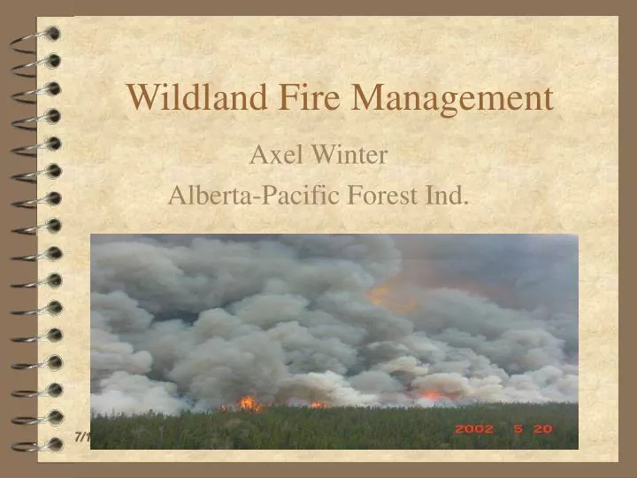 wildland fire management