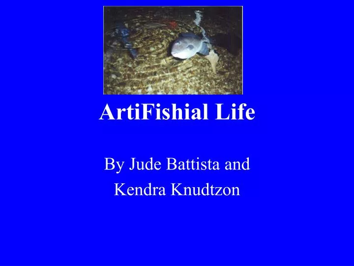 artifishial life