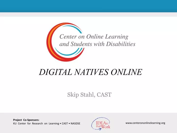 digital natives online