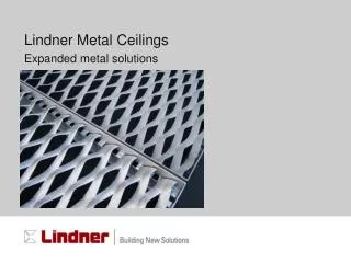 Lindner Metal Ceilings Expanded metal solutions