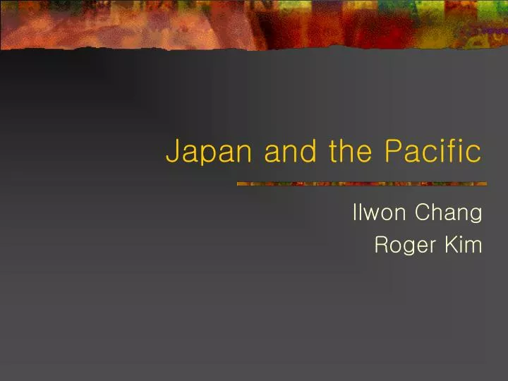 japan and the pacific