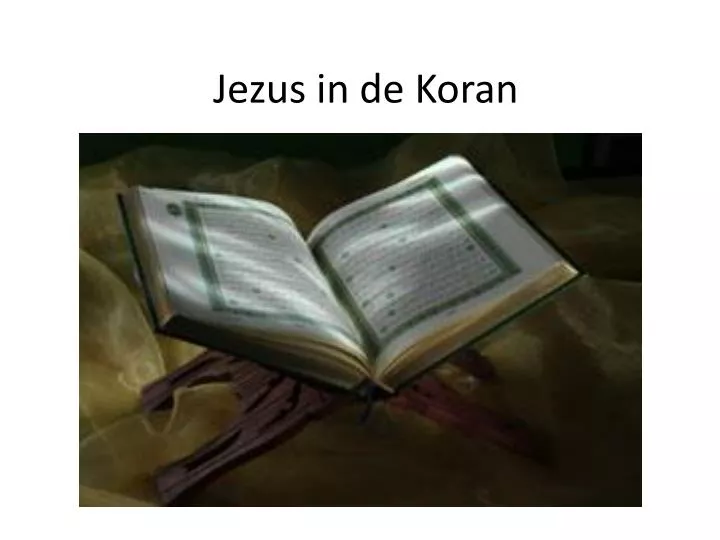 jezus in de koran