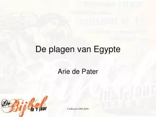 De plagen van Egypte