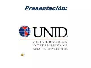 presentaci n