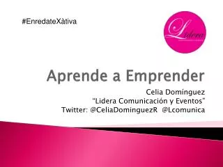 aprende a emprender