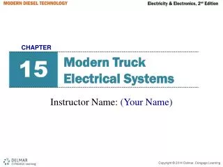 Modern Truck Electrical Systems