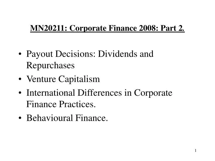mn20211 corporate finance 2008 part 2