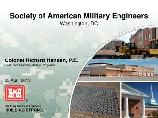 Society of American Military Engineers Washington, DC