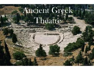 Ancient Greek Theatre