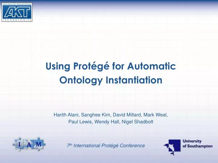 using prot g for automatic ontology instantiation
