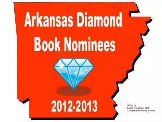Arkansas Diamond Book Nominees