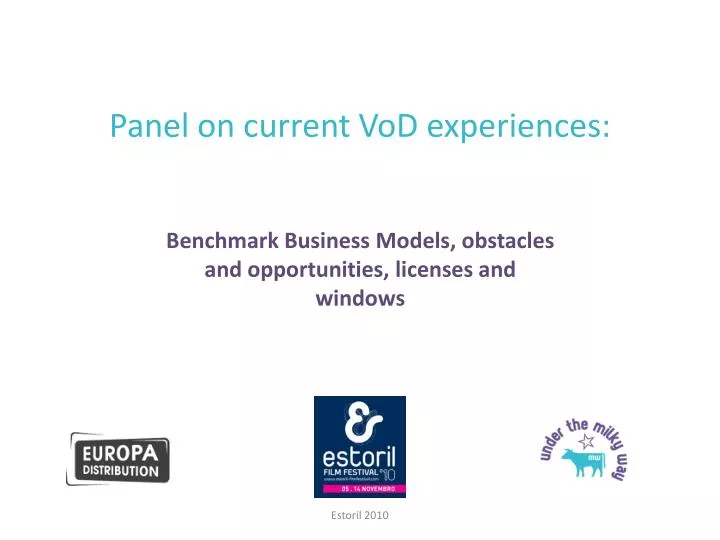 panel on current vod experiences