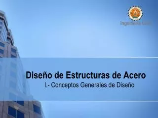 dise o de estructuras de acero