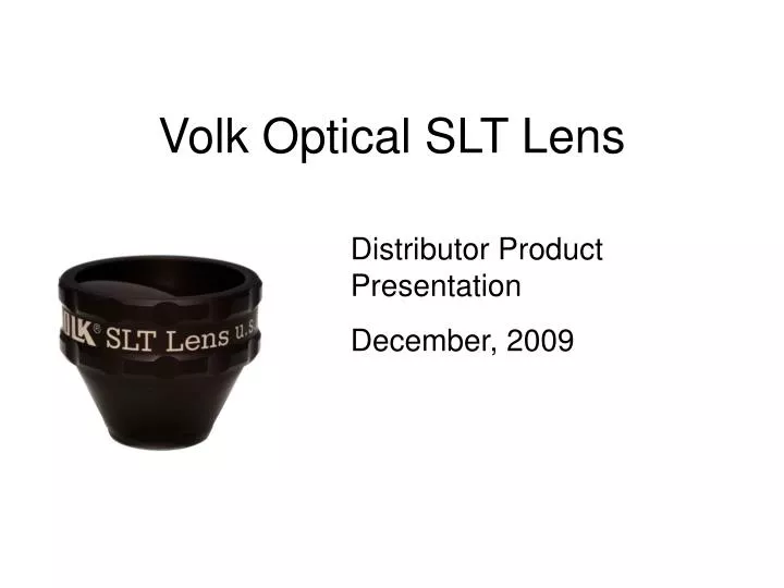 volk optical slt lens