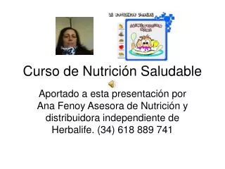 curso de nutrici n saludable