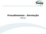 Procedimentos - Devolução - slide 1