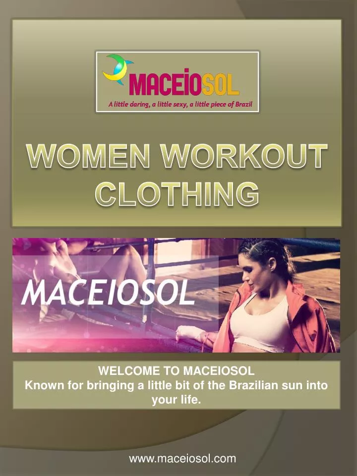 women workout clothing