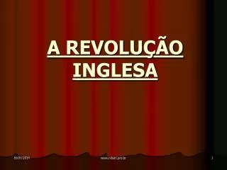 a revolu o inglesa