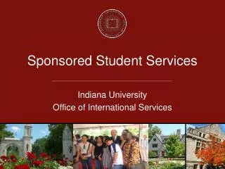Sponsored Student Services
