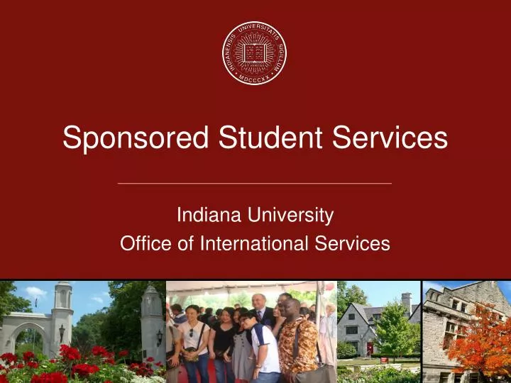 sponsored student services