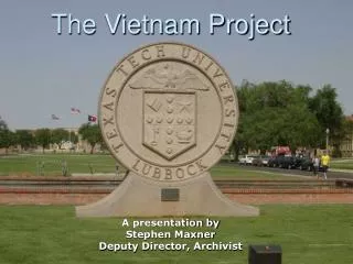 The Vietnam Project