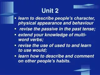 unit 2
