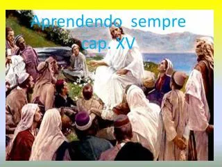 aprendendo sempre cap xv