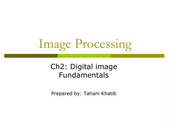 image processing