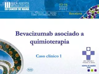 Bevacizumab asociado a quimioterapia