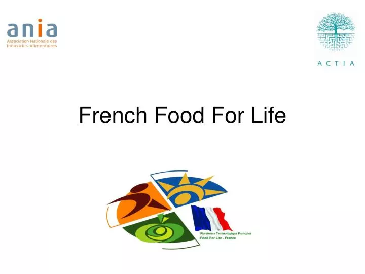 french food for life