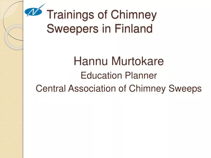 trainings of chimney sweepers in finland