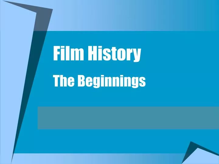 film history