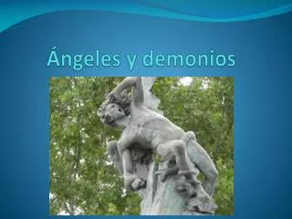 ngeles y demonios