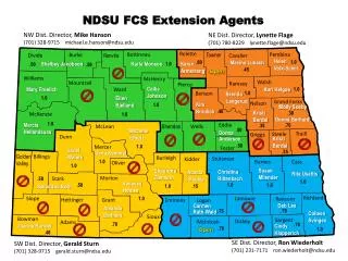 NDSU FCS Extension Agents