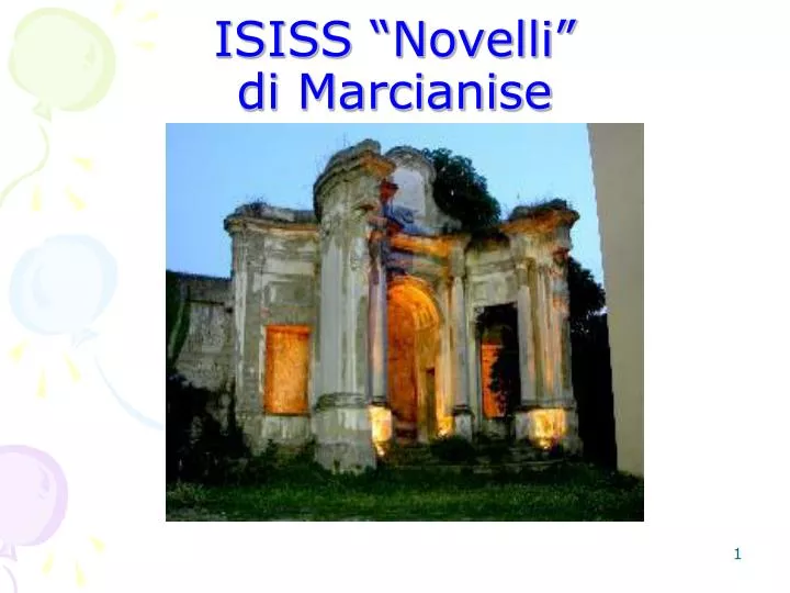 isiss novelli di marcianise