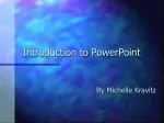 Introduction to PowerPoint - slide 1