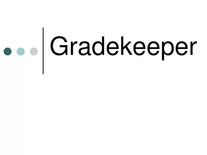 gradekeeper