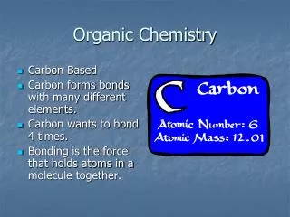 Organic Chemistry