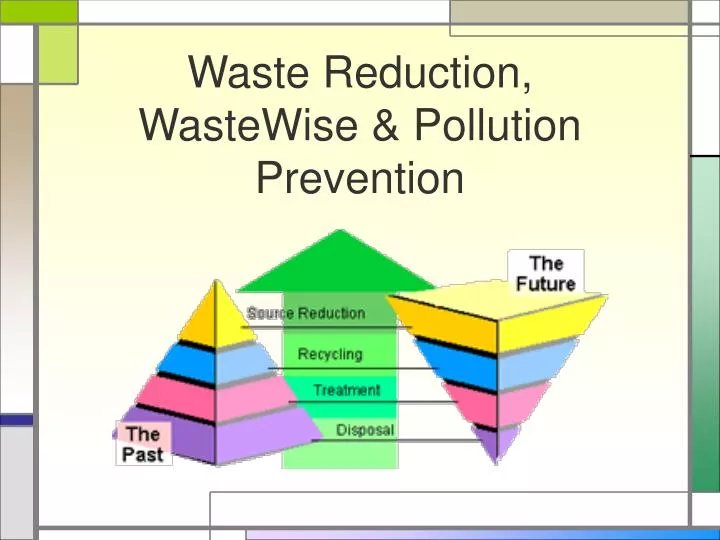 waste reduction wastewise pollution prevention